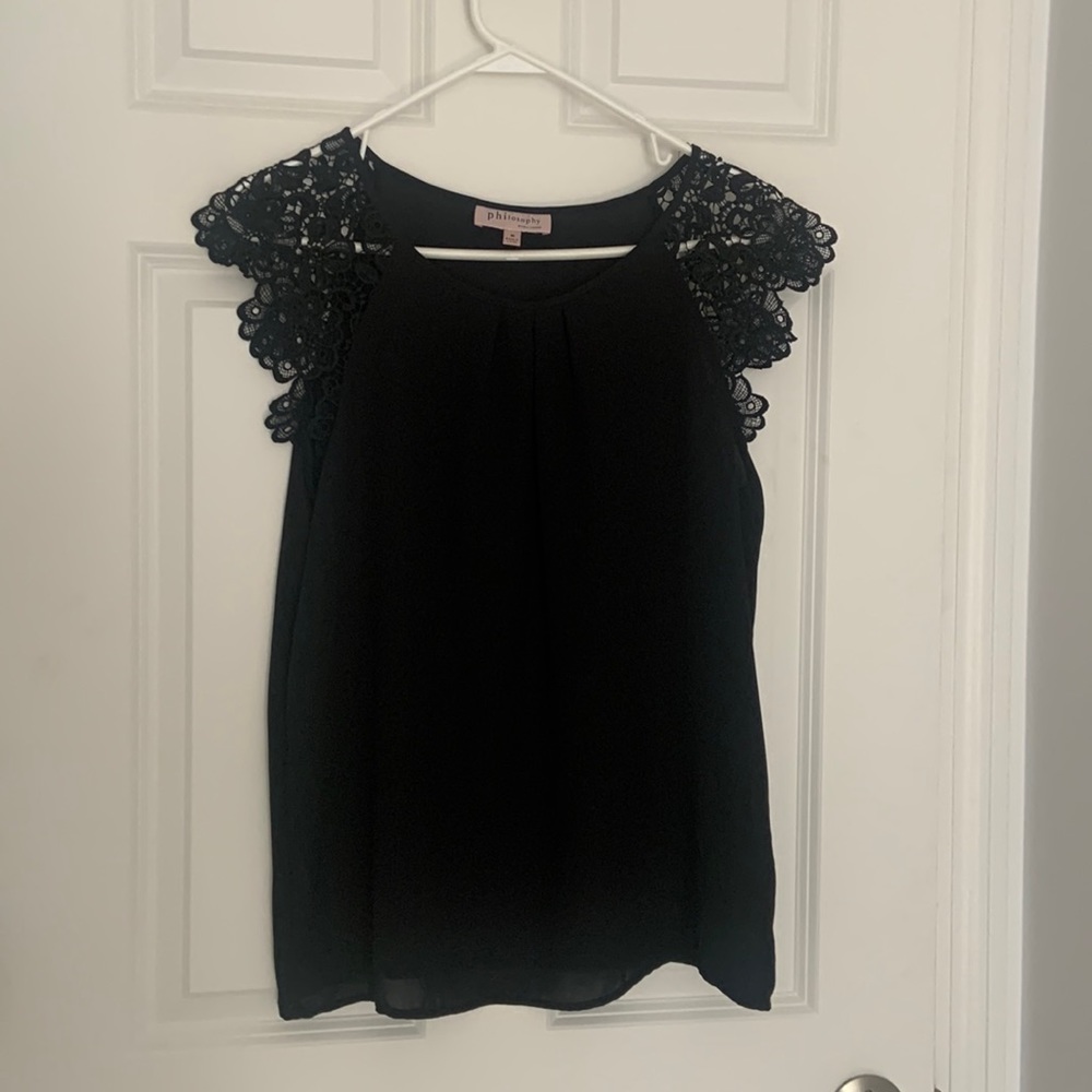 Black Philosophy sleeveless top